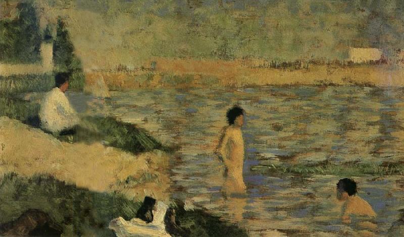Georges Seurat Bathers of Asnieres china oil painting image